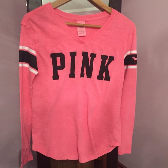 PINK Victoria's Secret Tops - Victoria's Secret PINK Long Sleeve T-shirt